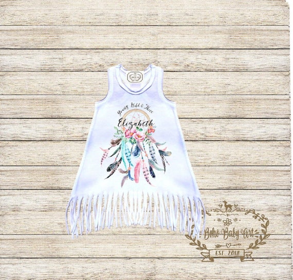 young wild and three dress