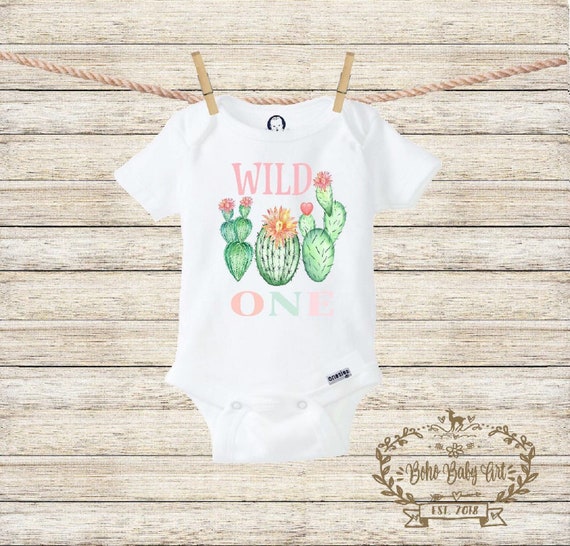 cactus onesie baby