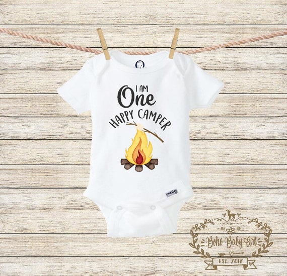 happy camper onesie