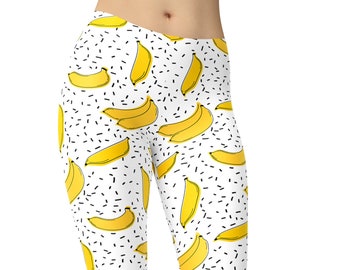Banana Print Pants - Etsy