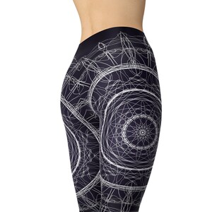 Mandala Leggings, Festival Leggings, Yoga Pants Women, Printed Leggings, Workout Leggings, Capri Leggings, Plus Size Leggings, Yoga Tights