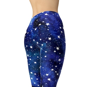 Leggings Zodiaco, Leggings Astrologia, Leggings Stelle, Leggings Astronomia, Leggings Luna, Pantaloni Celestiali, Leggings Scienza, Leggings Plus Size