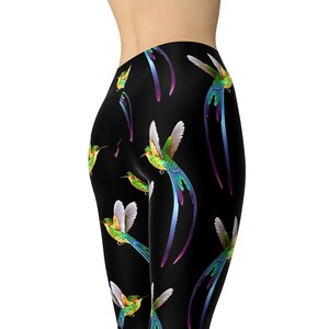Birds Leggings, Printed Leggings, Leggings for Women, Workout Leggings, Exercise Pants, Plus Size Leggings, Yoga Pants, Capris, Yoga Tights