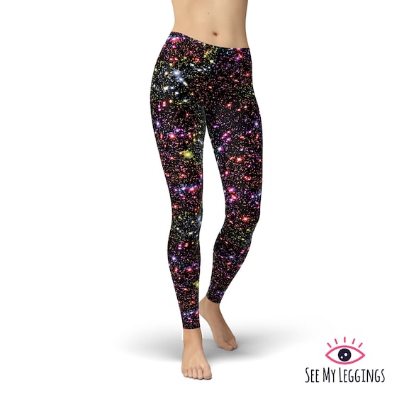 Amazon.com: visesunny High Waist Yoga Pants with Pockets Unicorn Galaxy  Cloud Soft Tummy Control Workout Leggings : Clothing, Shoes & Jewelry