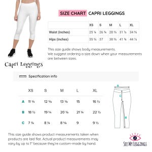 Abstract Art Leggings for Women, High Waisted Workout Leggings, Printed Plus Size Yoga Pants, Buttery Soft Gym Tights image 5