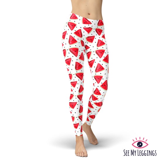 Buy Watermelon Leggings, Summer Fruit Leggings, Printed Leggings, Yoga Pants,  Leggings for Women, Workout Leggings, Capris, Plus Size Leggings Online in  India 