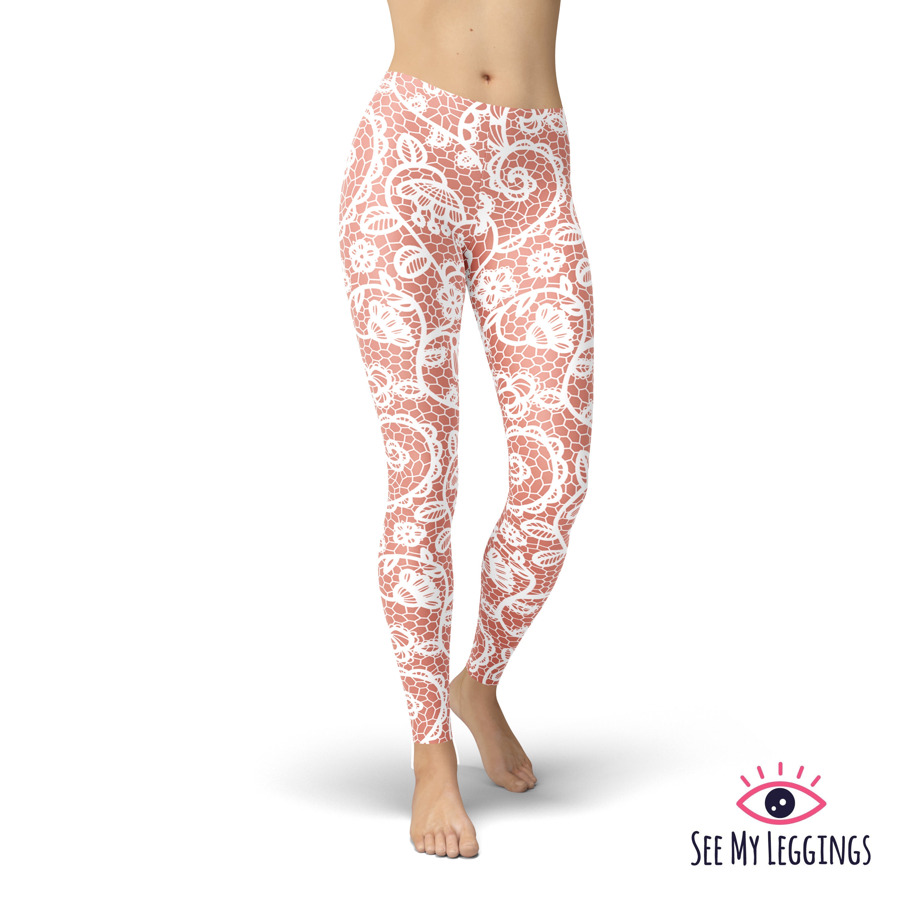 Gipsy Flower Lace Cut And Sewn Legging 