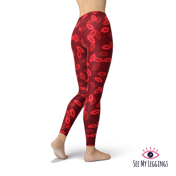 Kiss Valentine Leggings