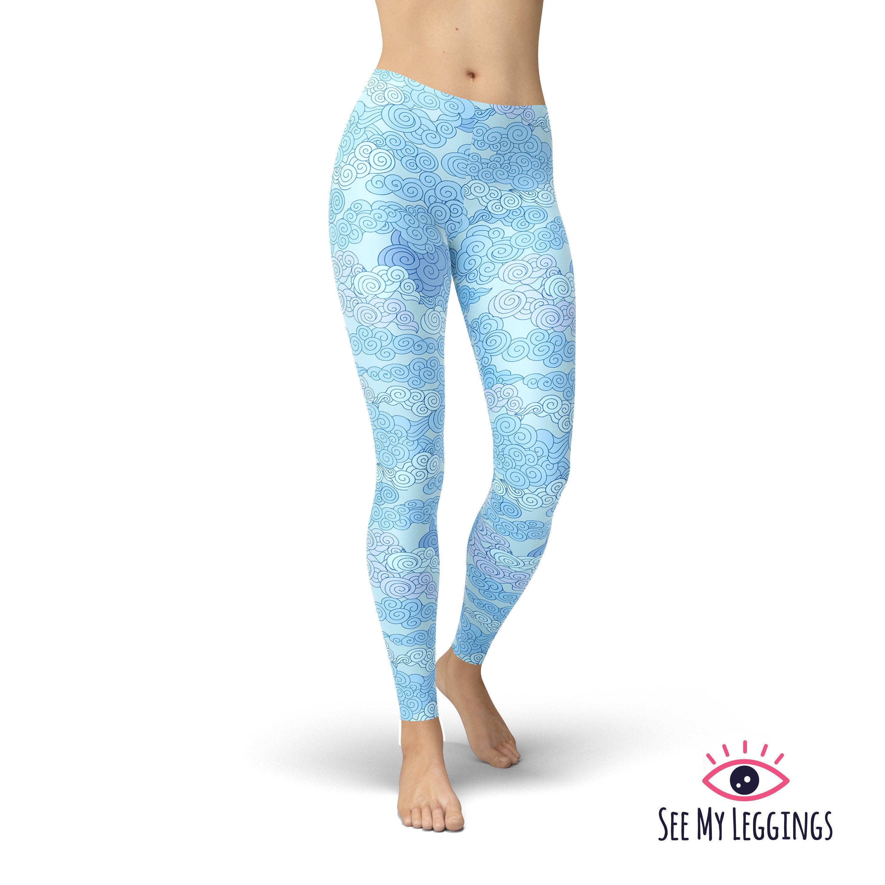 Flamingo Leggings, Printed Leggings, Workout Leggings, Leggings