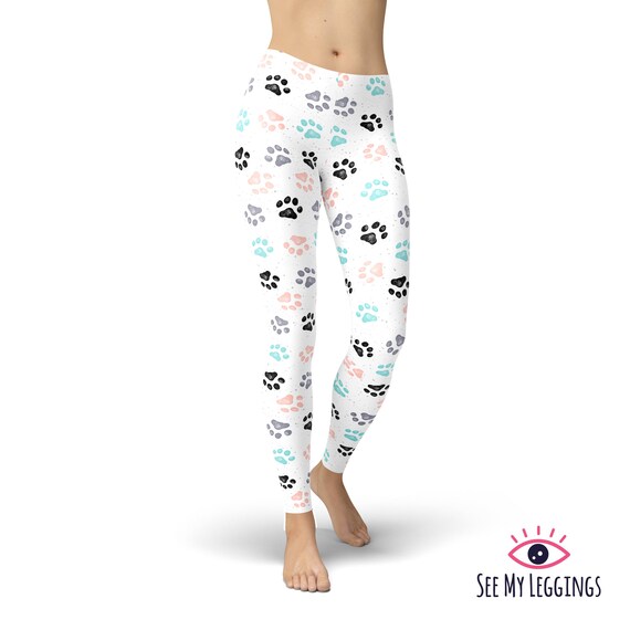 Schnauzer Dog Puppy Print Pattern Women Leggings