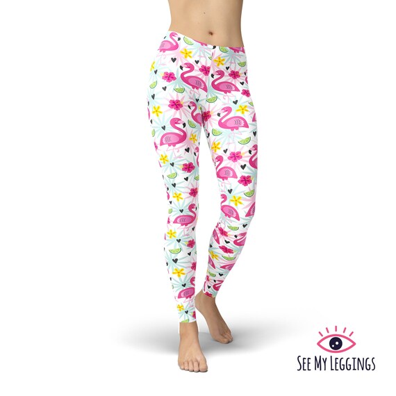 Flamingo workout leggings sale