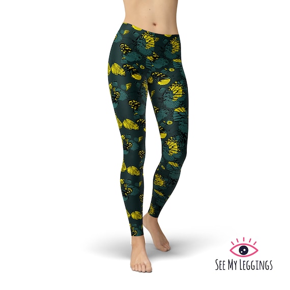 Buy Butterfly Leggings, Printed Leggings, Women's Leggings, Unique Leggings,  Plus Size Leggings, Yoga Pants, Capri Leggings, High Waist Leggings Online  in India 