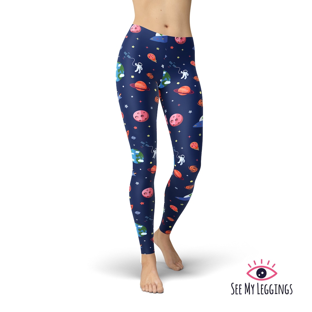 Space Fuel Mesh Leggings