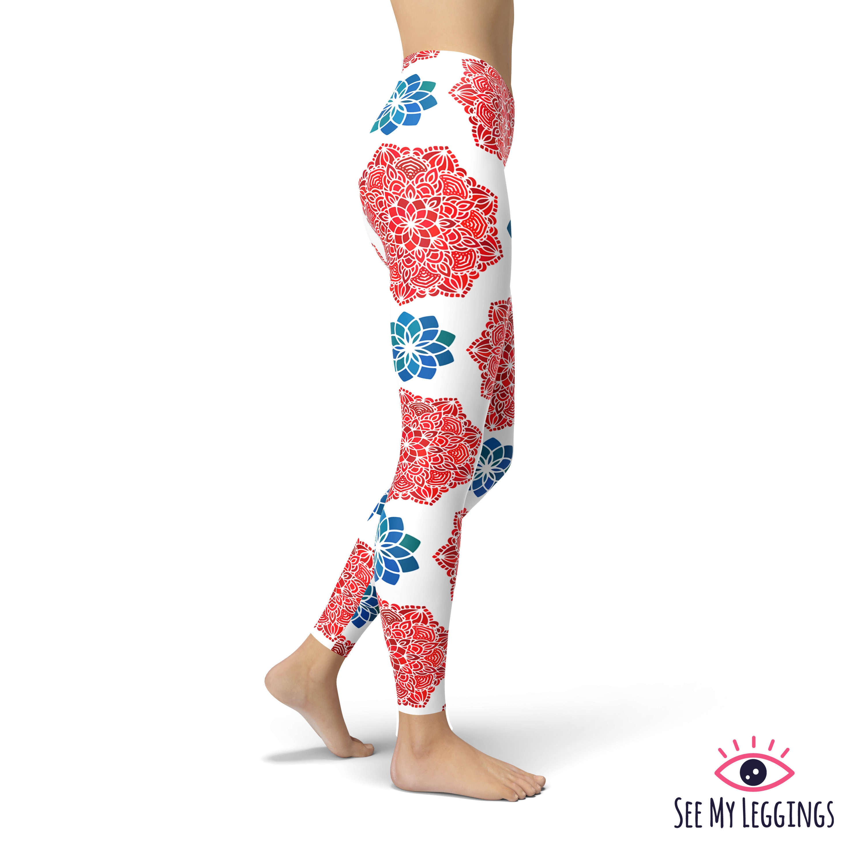 Mandala Leggings Yoga Leggings Printed 