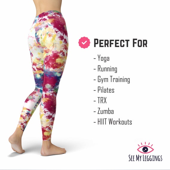 Flamingo Leggings, Printed Leggings, Workout Leggings, Leggings