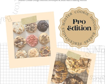 Cookie Dough Guide PDF | Bakery Style Cookie Baking for Home Bakers | Pro Companion