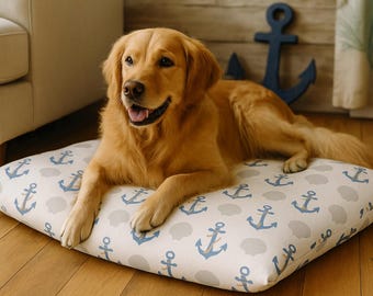 Personalized Dog Bed-Customizable Dog bed-Washable pet bed-Water resistant dog bed-Custom dog name bed-Large & small dog bed-Outdoor dog bed