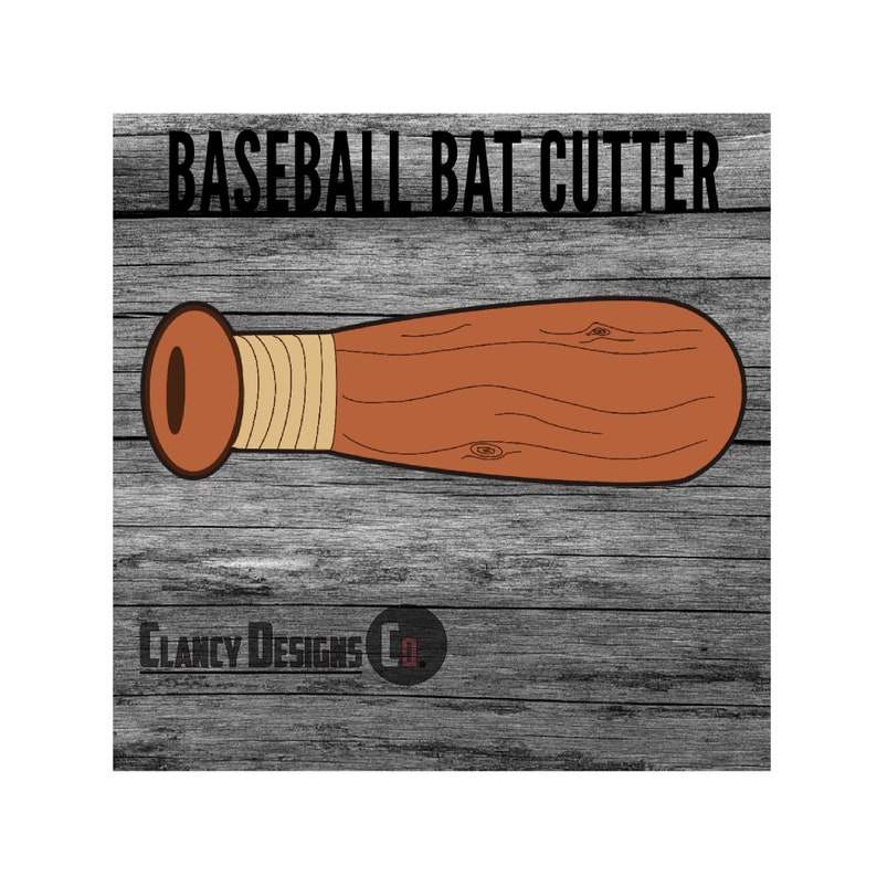 Baseball Bat Cookie Cutter Etsy