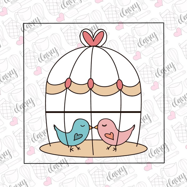 Love Bird Cookies - Etsy