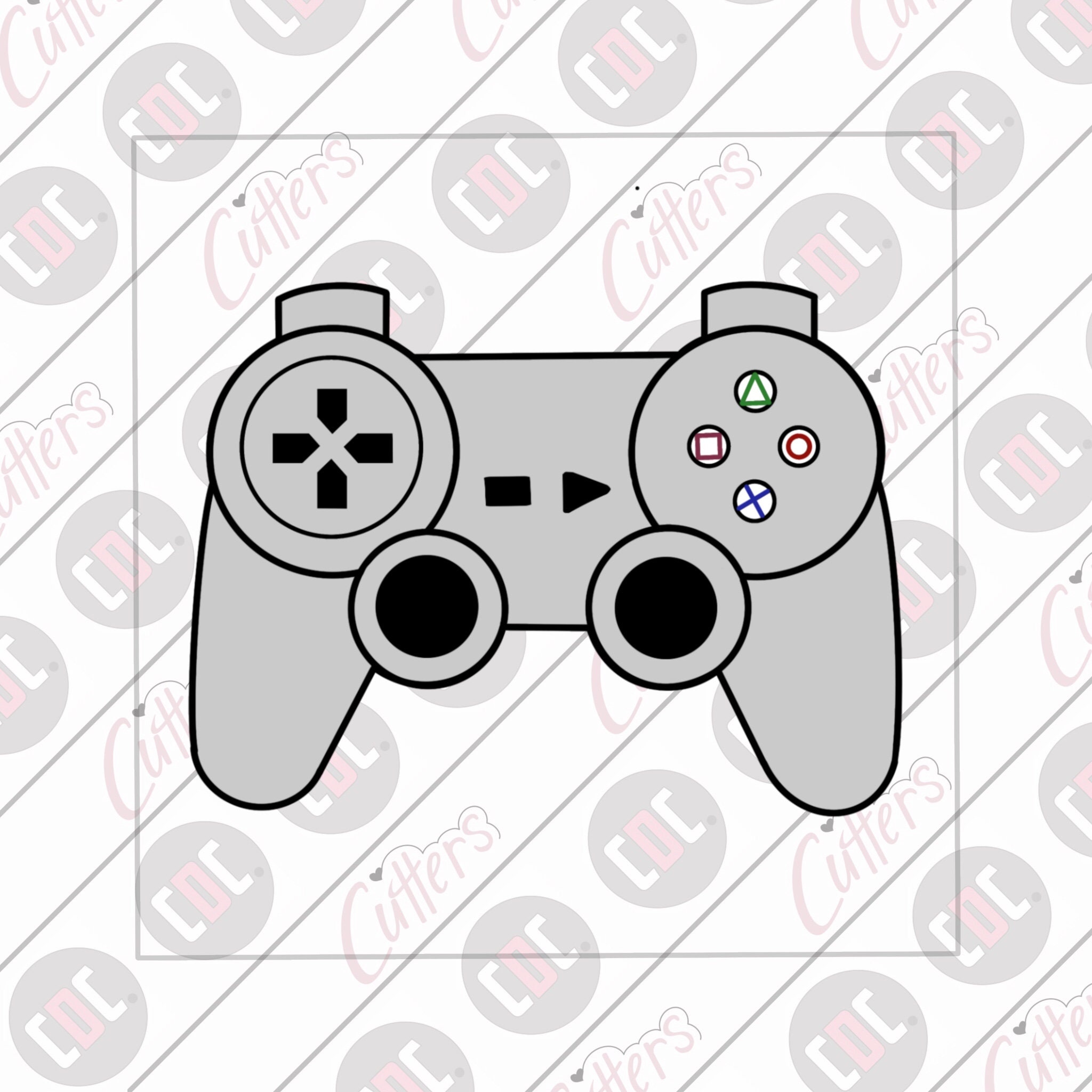 Game Controller 2 Cookie Cutter - Etsy