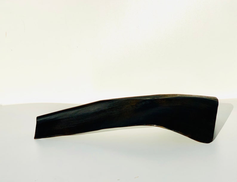 Jade Level base painted palm frond art wedding table centerpiece vessel for events and home decor