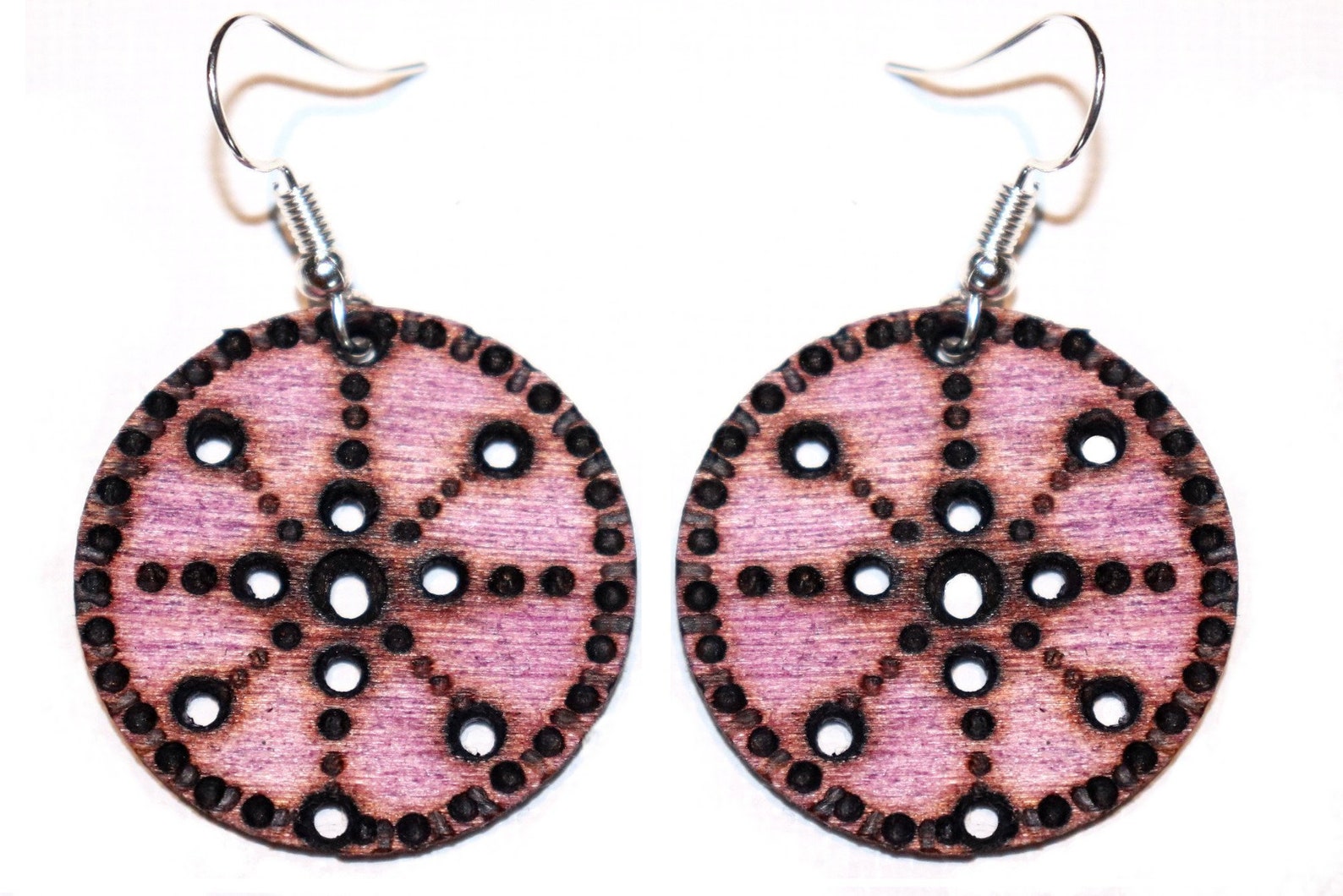 Pendientes de madera hechos a mano Etsy