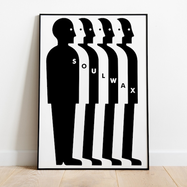 Soulwax Band Poster Audiophile Geschenk Druck Musik Fan Wandkunst