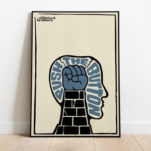 The Chemical Brothers album cover print band poster Big beat wall art