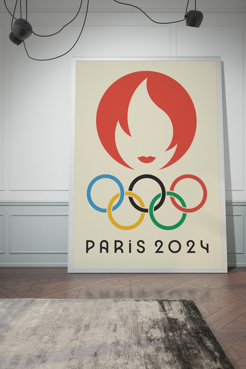 Paris 2024 Summer Olympic Games Poster Exhibition Print Etsy