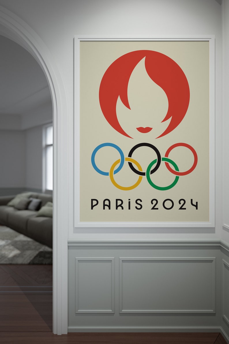 Paris 2024 Summer Olympic Games Poster Exhibition Print Etsy