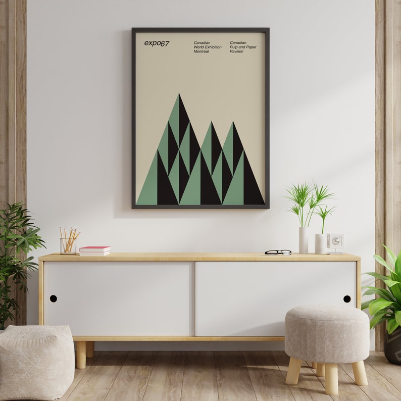 Montreal Wall Art Canada Expo 67 Poster World Exhibition Print Etsy Canada