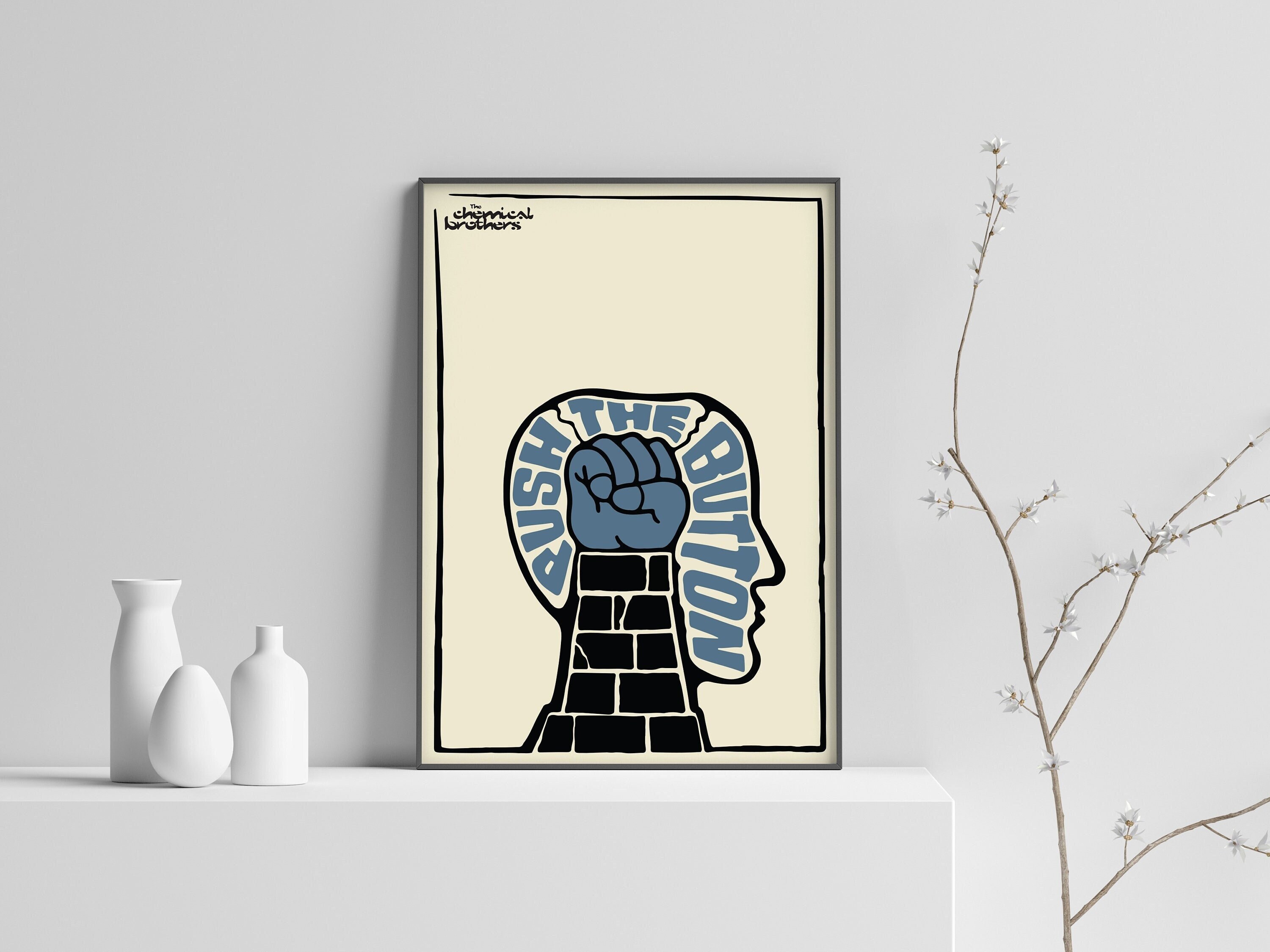 The Chemical Brothers Album Cover Print Band Poster - Etsy UK
