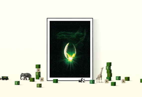 A0 A1 A2 A3 A4 Sizes Alien Movie Giant Poster