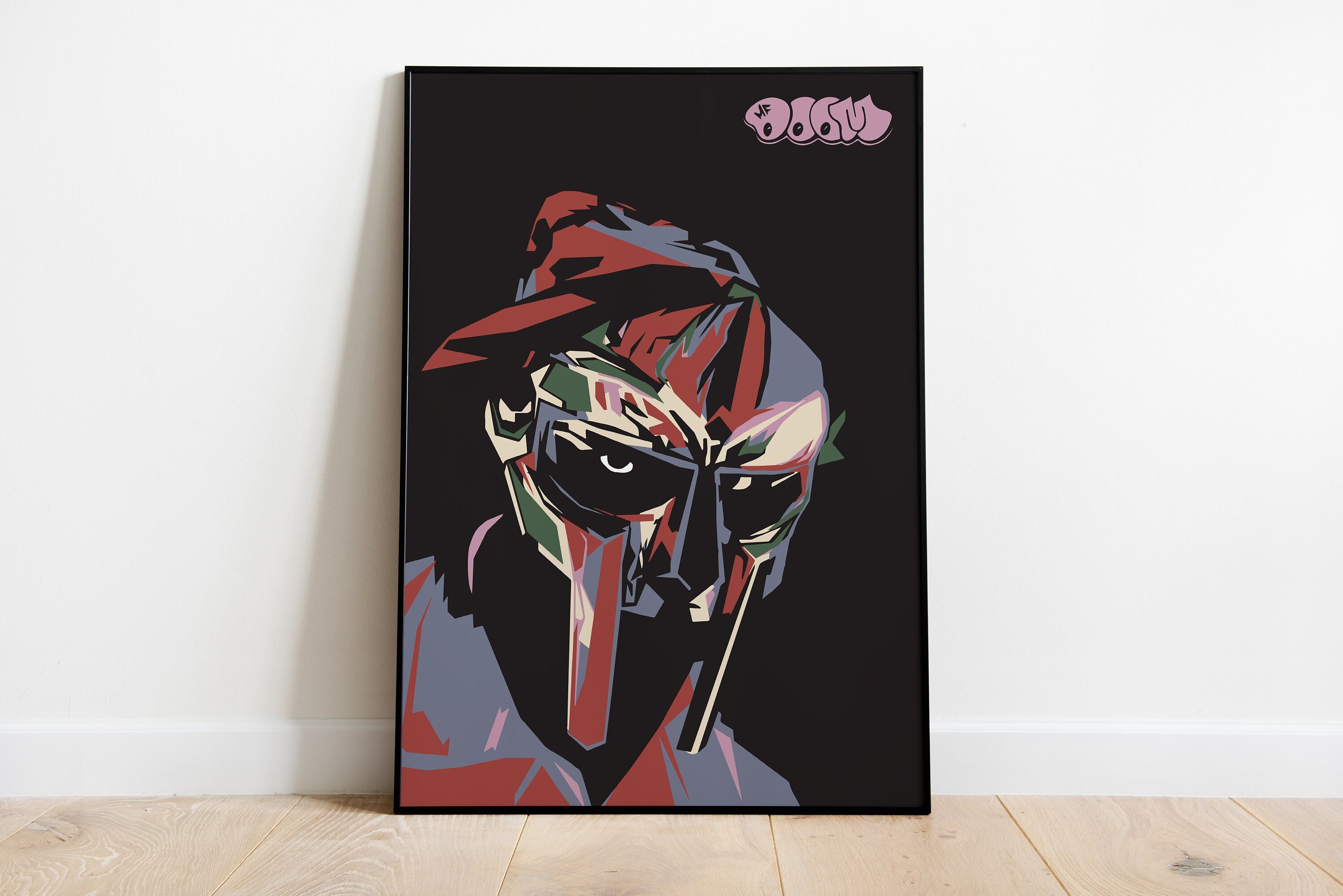 Doomsday By MF Doom Lyrics Print Can - Canvas Art Print