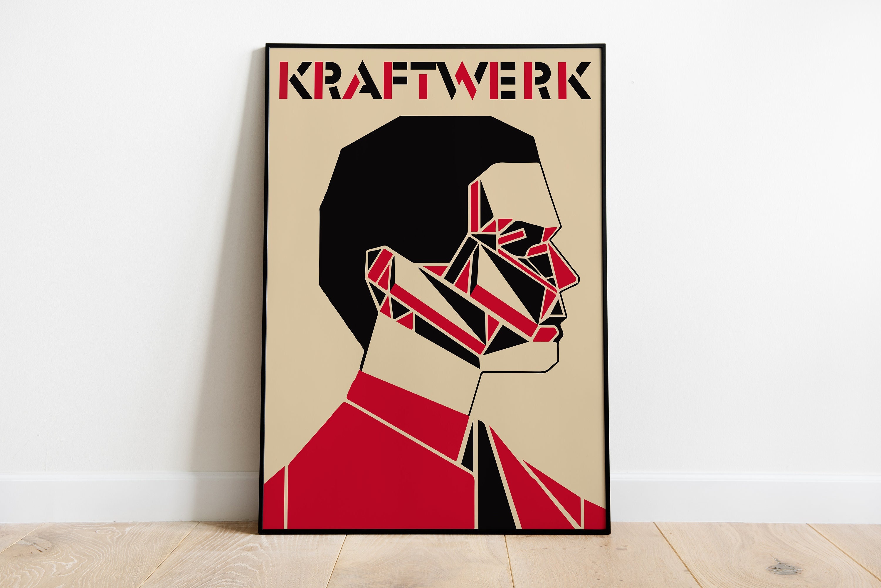 希少直筆サイン入りKraftwerk ポスター 希少直筆サイン入りKraftwerk ポスター