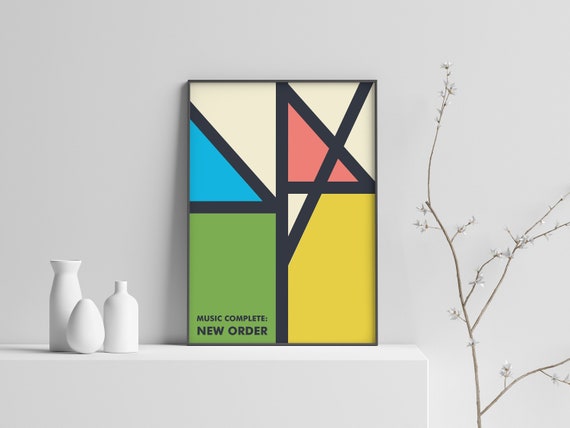 New Order banda imprimir Complete Music portada del póster - Etsy México