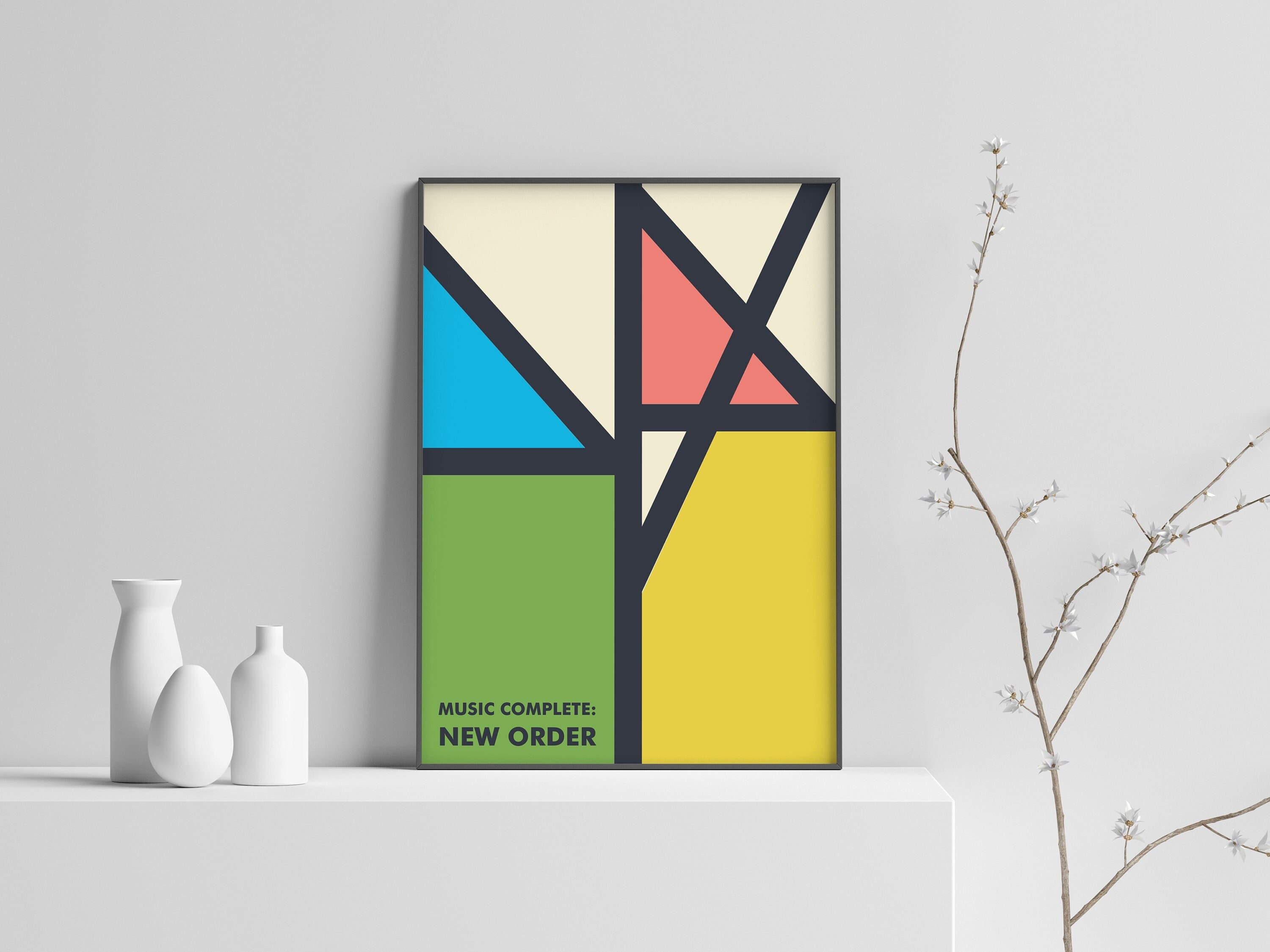 New Order Band Print Complete Music Album Cover Poster Art 