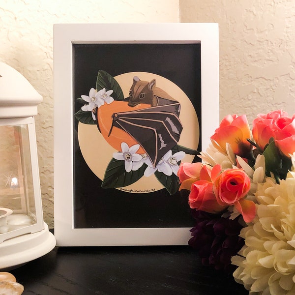 Fruit Bat Art Print