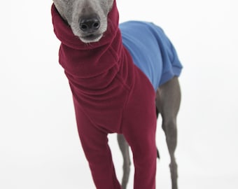 Stylish Italian Greyhound Clothing, Fleece Dog Onesie,  Essentials Oakley Pullover