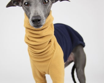 Stylish Italian Greyhound Clothing, Fleece Dog Onesie,  Essentials Outland Pullover