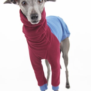 Stylish Italian Greyhound Clothing, Fleece Dog Onesie,  Essentials Oakley Pullover