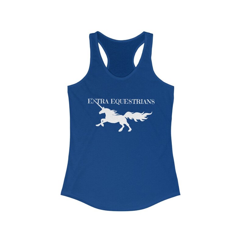 Extra Equestrian Unicorn Women/'s Ideal Racerback Tank