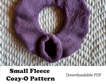 PATTERN ONLY: Small Fleece Cozy-O Sewing Pattern