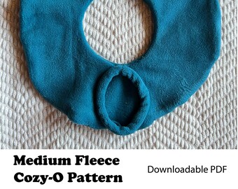 PATTERN ONLY: Medium Fleece Cozy-O Sewing Pattern