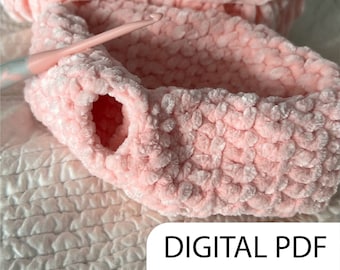 PATTERN ONLY: Small Snake Cozy