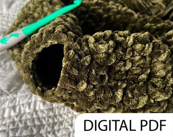 PATTERN ONLY: Medium Snake Cozy