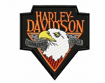 Easyriders Tribal Eagle Oval Pin Biker Vest Jacket