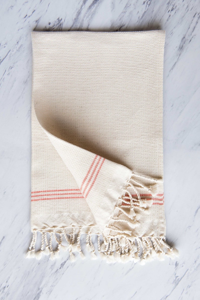 Soft Natural Cotton Kitchen Towels Set Modern Dish Towels Etsy