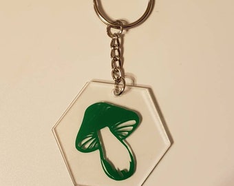 Mushroom Keychain