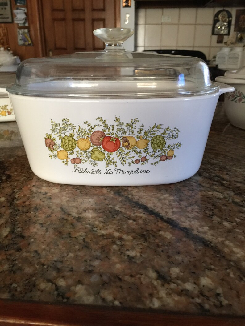 Rare Vintage Discontinued Corning Ware Spice of Life Etsy Australia
